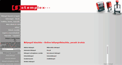 Desktop Screenshot of belyegzo-pecset.hu